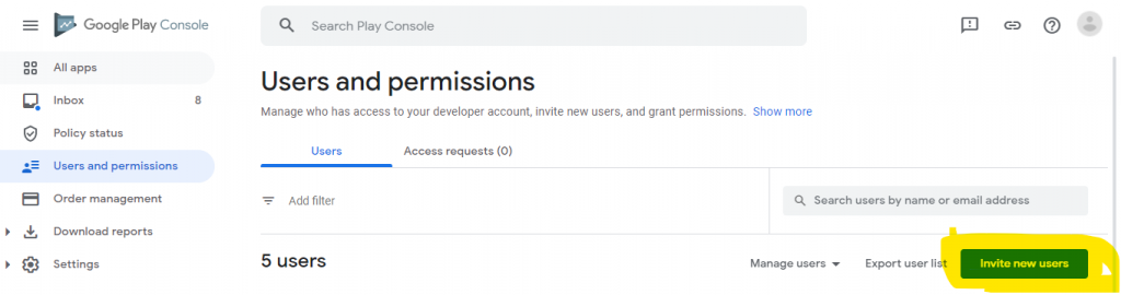 Invitation For Google Account Access - KIT Labs Inc